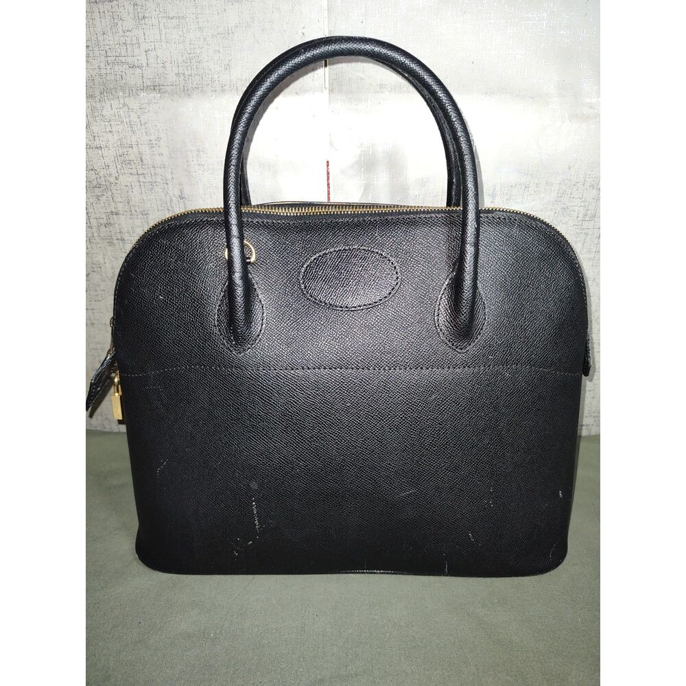 High-Class by Claudio Budel Black Leather Handbag